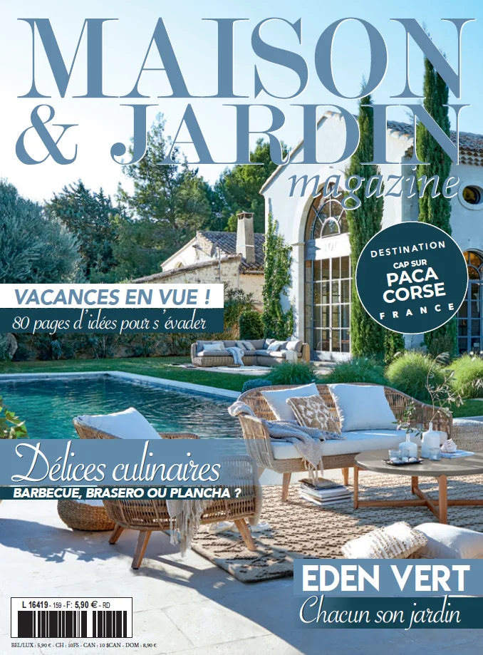 Couverture de Maison & Jardin Magazine, numéro de mai-juin 2024